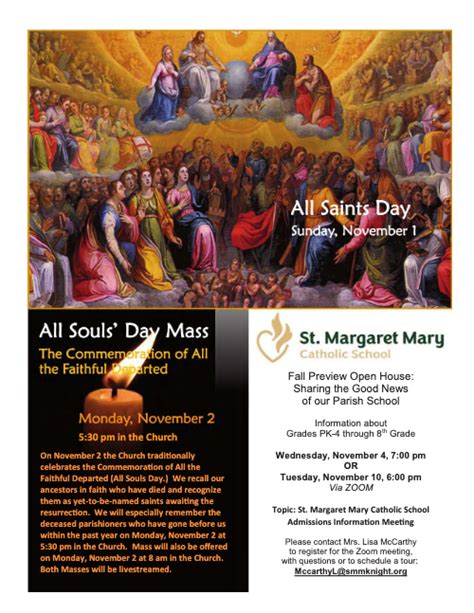 Bulletin | St. Margaret Mary Church