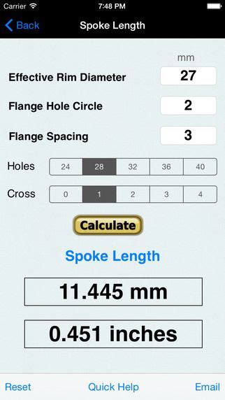 Bicycle Spoke Calculator, Measured Mile & Speed Converter (MPH, KPH ...