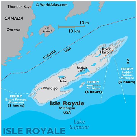 Isle Royale - WorldAtlas