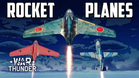 Rocket Planes / War Thunder - YouTube