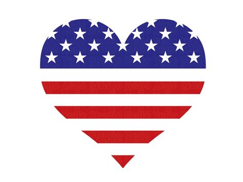 American Flag Heart Clipart Clipart Panda Free Clipart Images | My XXX ...