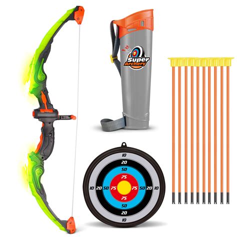 Dreamon Kids Bow and Arrow Toys Kid Archery Set 10 Arrows & Bow ...