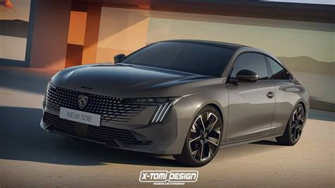 2023 Peugeot 508 Coupe Rendering Is 4 Series Rival That Won't Happen