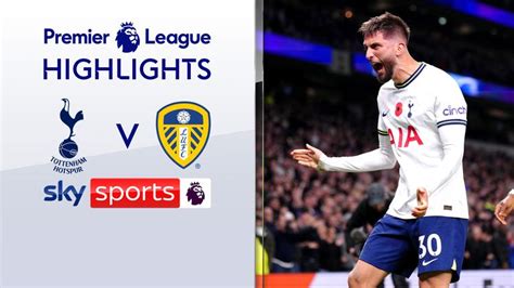 Tottenham 4-3 Leeds | Premier League highlights | Video | Watch TV Show ...