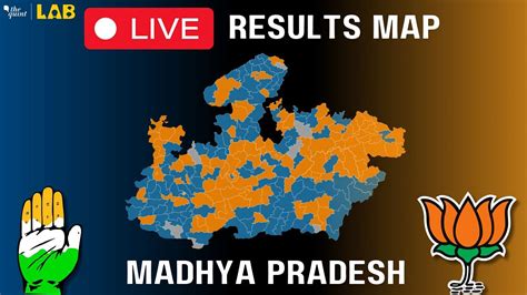 Madhya Pradesh Elections 2023 Live Leads/Results Map: Who’s Ahead - BJP or Congress?