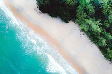 Aerial Photography Of Beach · Free Stock Photo