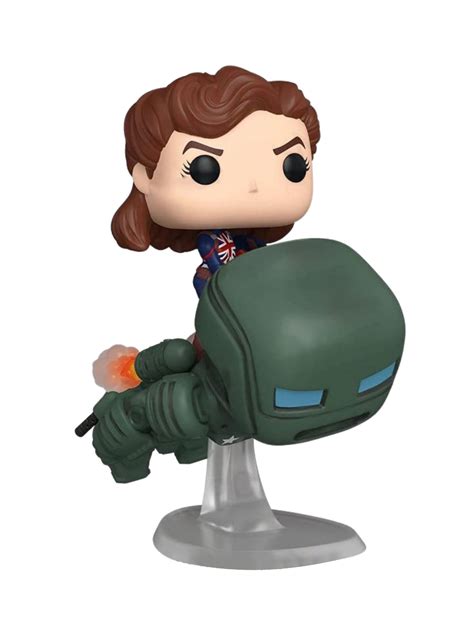 Funko Pop! Deluxe Marvel What If Peggy Carter and The Hydra Stomper ...