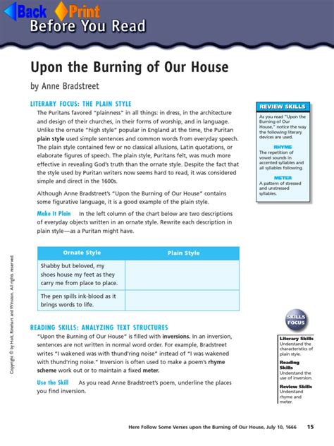 Upon The Burning of Our House | PDF | Stress (Linguistics) | Semiotics