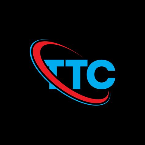 TTC logo. TTC letter. TTC letter logo design. Initials TTC logo linked with circle and uppercase ...