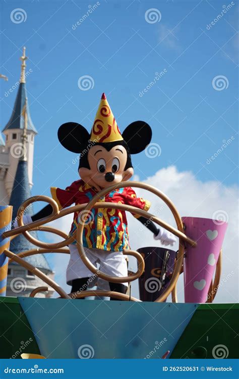 Photo of Mickey Mouse at the Disney World Parade, Orlando, Florida Editorial Photo - Image of ...