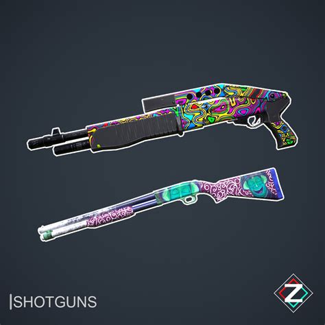 ArtStation - Shotguns Skins