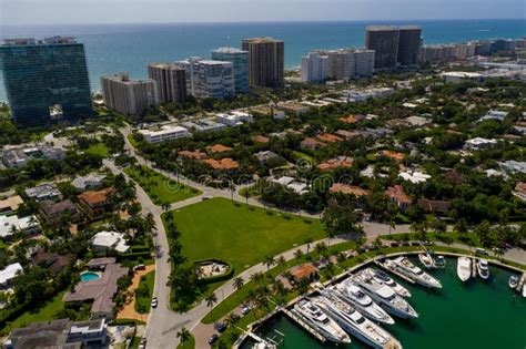 Luxury Neighborhoods Miami Beach Bal Harbour FL Stock Photo - Image of florida, millionaires ...