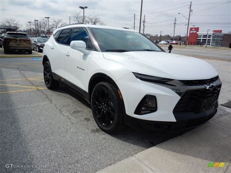 Summit White 2019 Chevrolet Blazer RS AWD Exterior Photo #132308529 ...