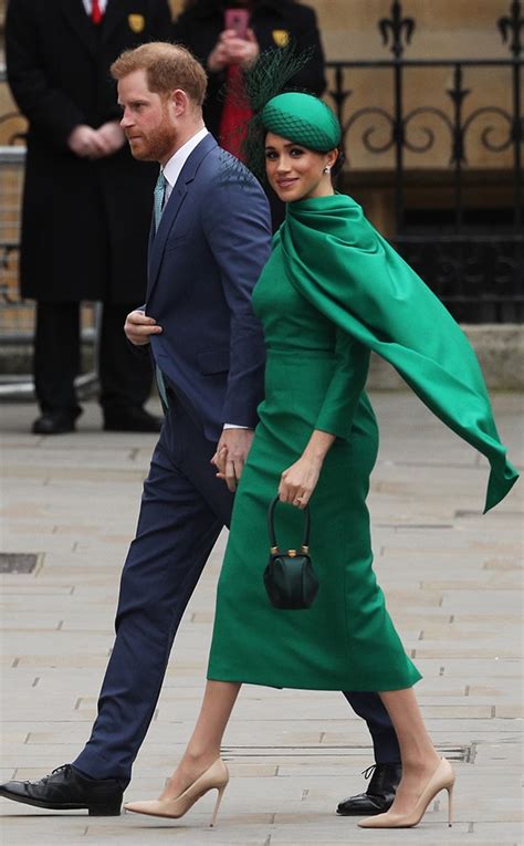 Gorgeous in Green from All of Meghan Markle's Final Royal Outfits | E! News