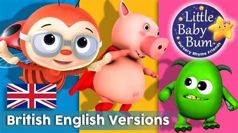 Nursery Rhymes | British English Versions! | 41 Minutes Compilation ...