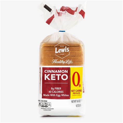 Healthy Life Cinnamon KETO Bread - Lewis Bake Shop