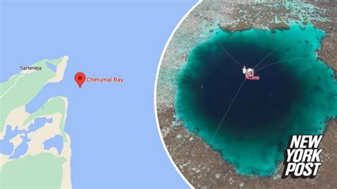 Massive blue hole discovered off Mexico in Yucatán Peninsula’s Chetumal Bay | news.com.au ...