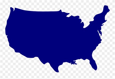Editable USA Map Clip Art