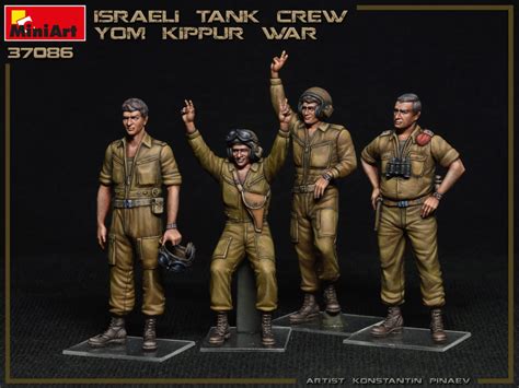 37086 ISRAELI TANK CREW. YOM KIPPUR WAR – Miniart