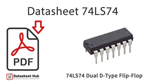 74LS74 Dual D-Type Flip-Flop - Datasheet Hub