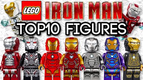 Top 10 Lego Iron Man Suits 2012 - 2021 - YouTube