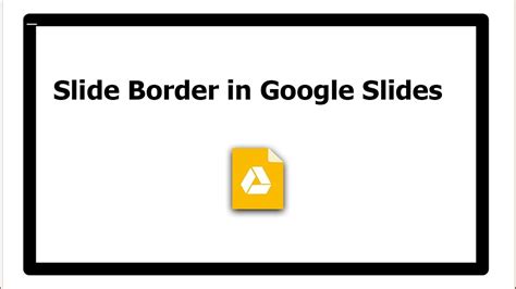 Google Slides Border Template - Portal Tutorials