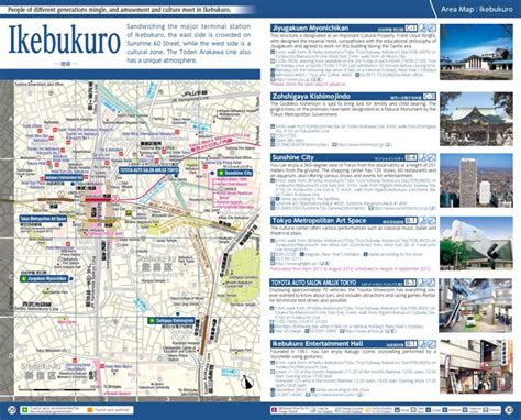 Ikebukuro map - Ontheworldmap.com