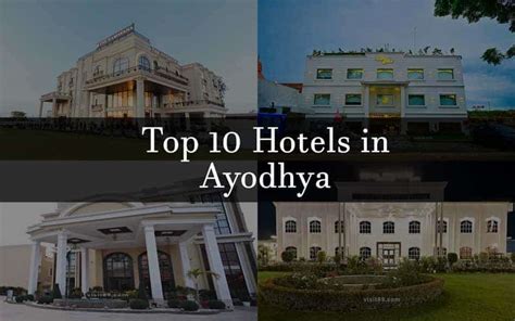 Top 10 Best Hotels in Ayodhya (Price, Review, Booking, Location)