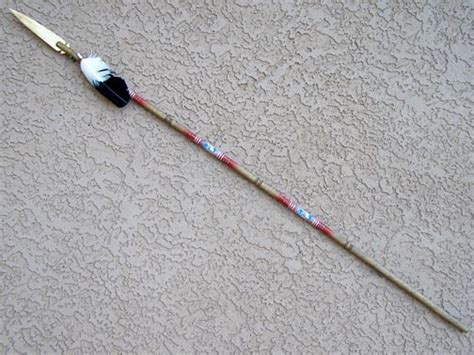 Native American Navajo Made Painted Spear – KS14