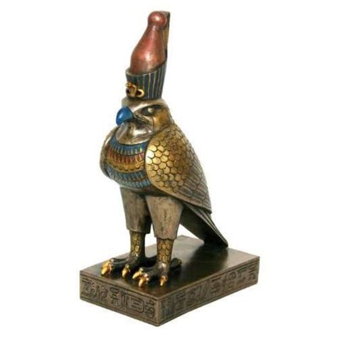 Horus Falcon Egyptian God 8.5 Inch Statue