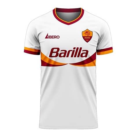 Roma 2022-2023 Home Concept Football Kit (Libero) (Your Name ...