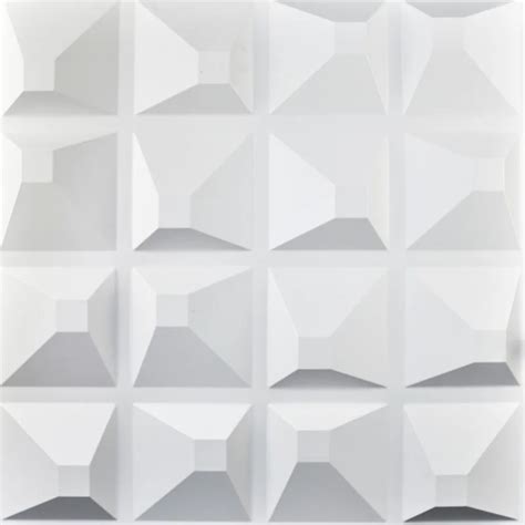 Decorative Plastic 3D Wall Art Wall Tile Pack of 12 Tiles 32 Sq Ft-in ...