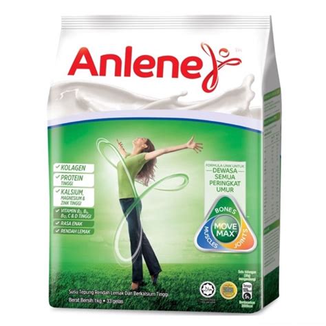 Anlene Regular Milk Powder 1kg | Shopee Malaysia