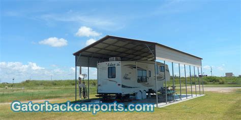 Louisiana RV Covers/LA RV Carports - Gatorback CarPorts