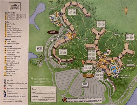 animal kingdom lodge map kidani village - Maxima Cohn