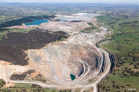 Aerial Photo Cadia Valley Gold Mine NSW Aerial Photography