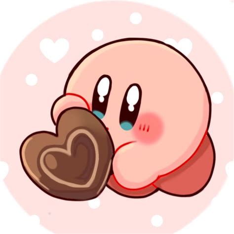 Kirby aime les coeurs en chocolat - Valentine's Day chocolate | Kirby ...