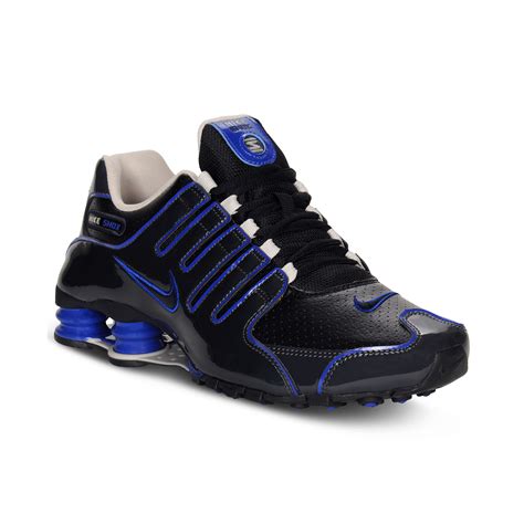 Nike Shox Nz Sneakers in Black/Anthracite/Blue (Black) for Men - Lyst