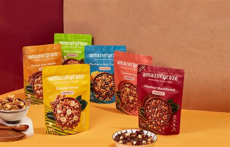 Healthy Granolas & Muesli - Amazin' Graze Malaysia