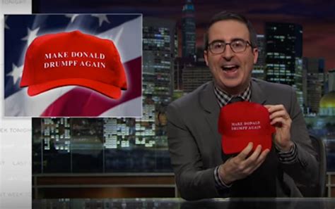 Where Do Donald Drumpf Hat Profits Go? The 'Last Week Tonight' Host Has ...