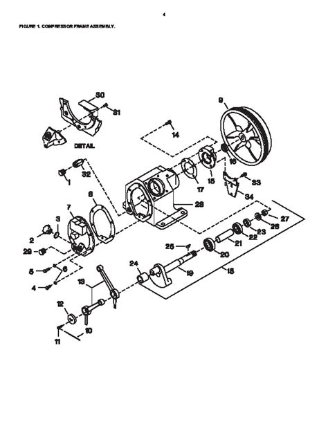 Ingersoll Rand T30 2340 Two Stage Air Compressor Parts List Manual