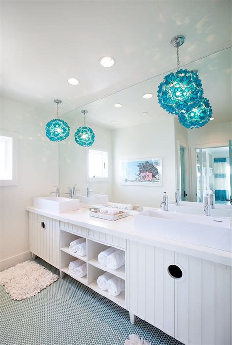 Turquoise Blue Bathroom Vanity Design Ideas