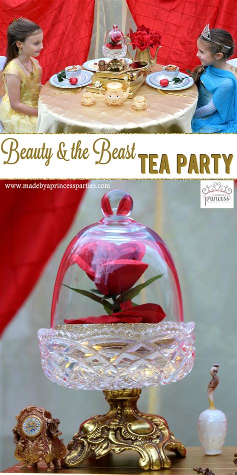 Beauty and the Beast Movie Tea Party for Two