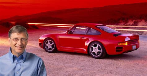 Bill Gates: America's Richest and his Porsche 959 | Autofluence