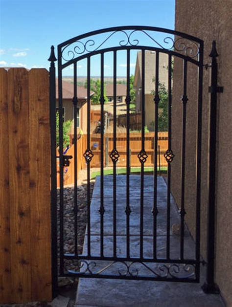 Antique Style Metal Gateway Custom 42 X 60 - Etsy | Iron gate, Wrought ...