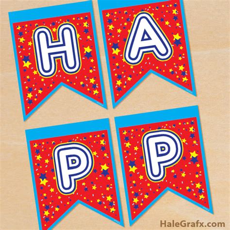 FREE Printable Happy New Year Banner