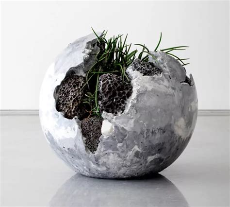 Opposites Colliding – Concrete & Plant Sculptures by Australian Artist ...