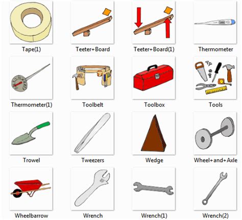 Mechanical Engineering: Mechanical Instruments & Tools with Names