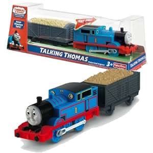 Amazon.com: Fisher Price Year 2012 Thomas and Friends Trackmaster "TALKING" Series Motorized ...