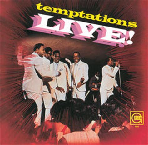 The Temptations "LIVE" CD